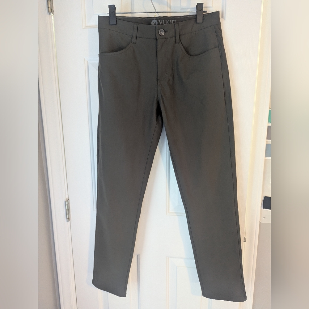 Vuori Men's Olive Pants - Picture 5 of 7